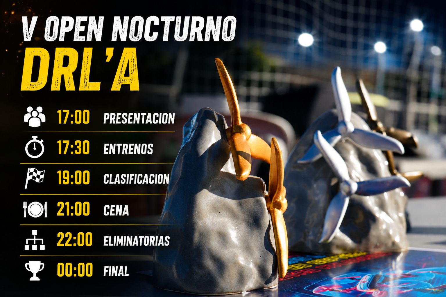 Horarios IV OPEN NOCTURNO 2026 Alcora